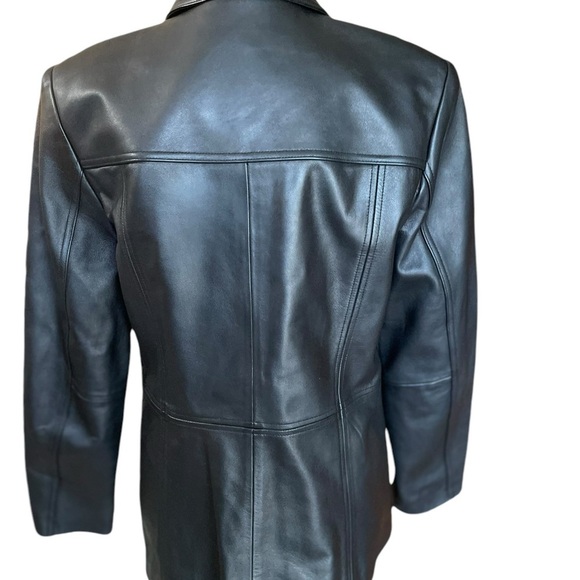 Valerie Stevens Leather Zip Jacket Size S - Picture 4 of 7